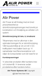 Mobile Screenshot of alirpower.se